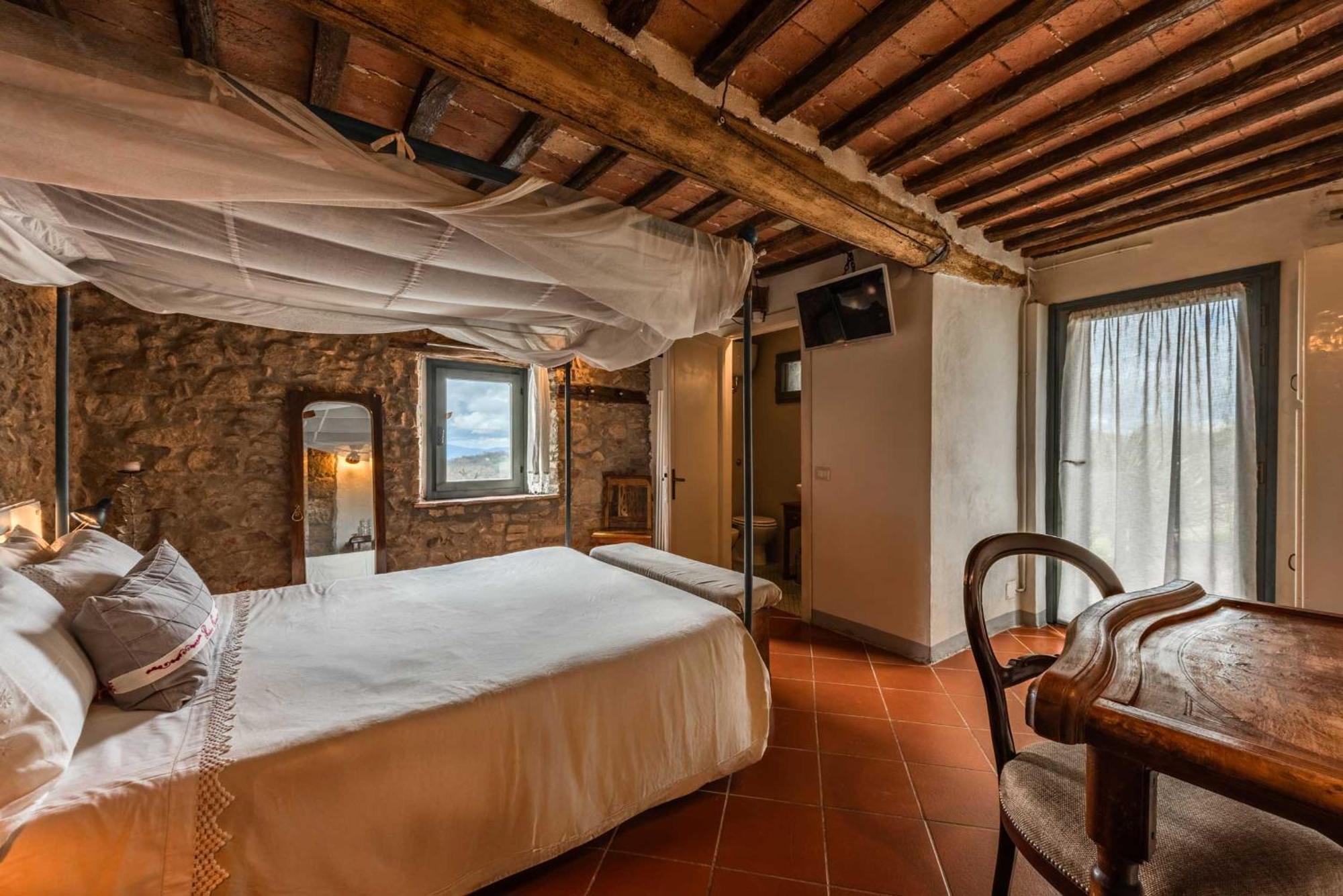 B&B Podere Camaiano Roccastrada Bagian luar foto